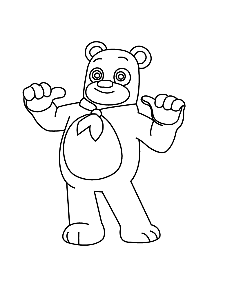 Pinkfong Ausmalbilder 16