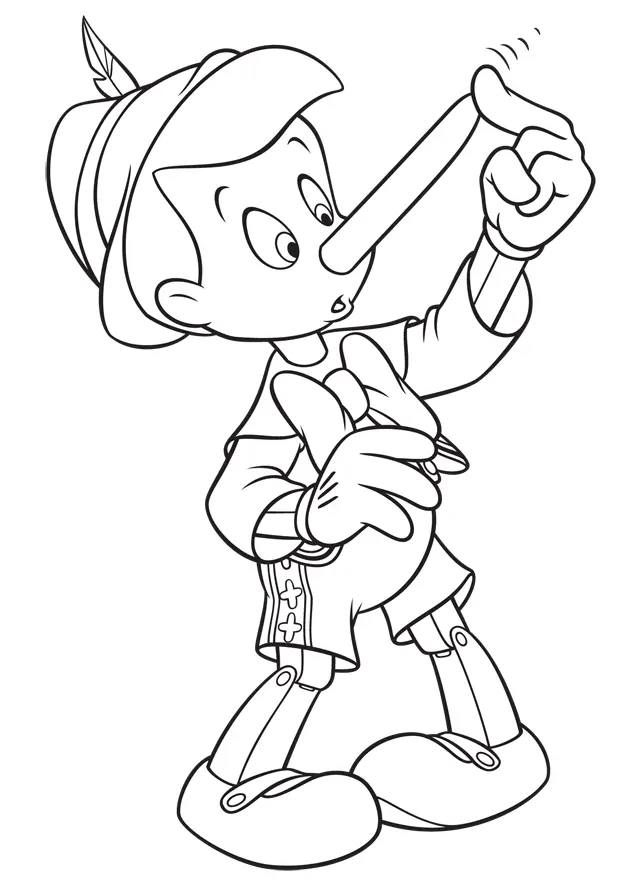 Pinocchio Coloring Pages 13