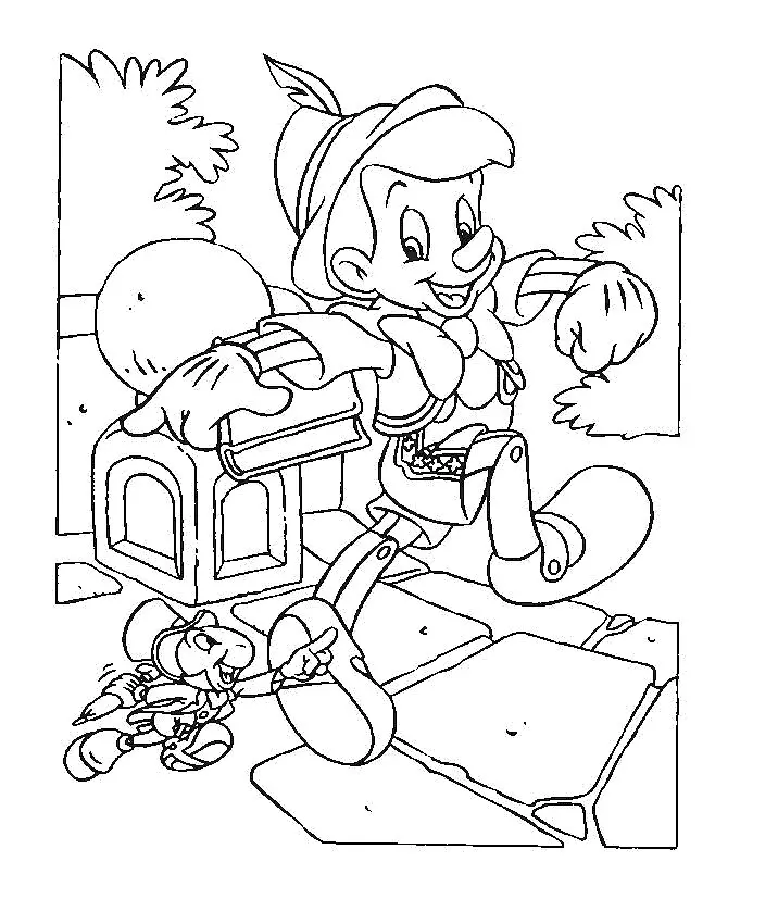 Pinocchio Coloring Pages 25