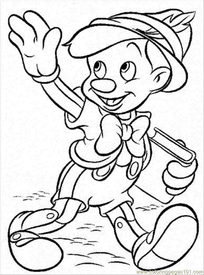 Pinocchio Coloring Pages 9