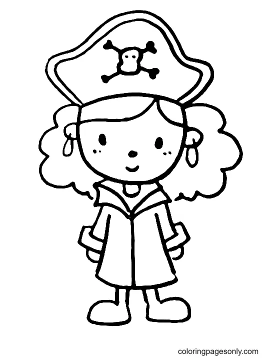 Pirate coloring pages 26