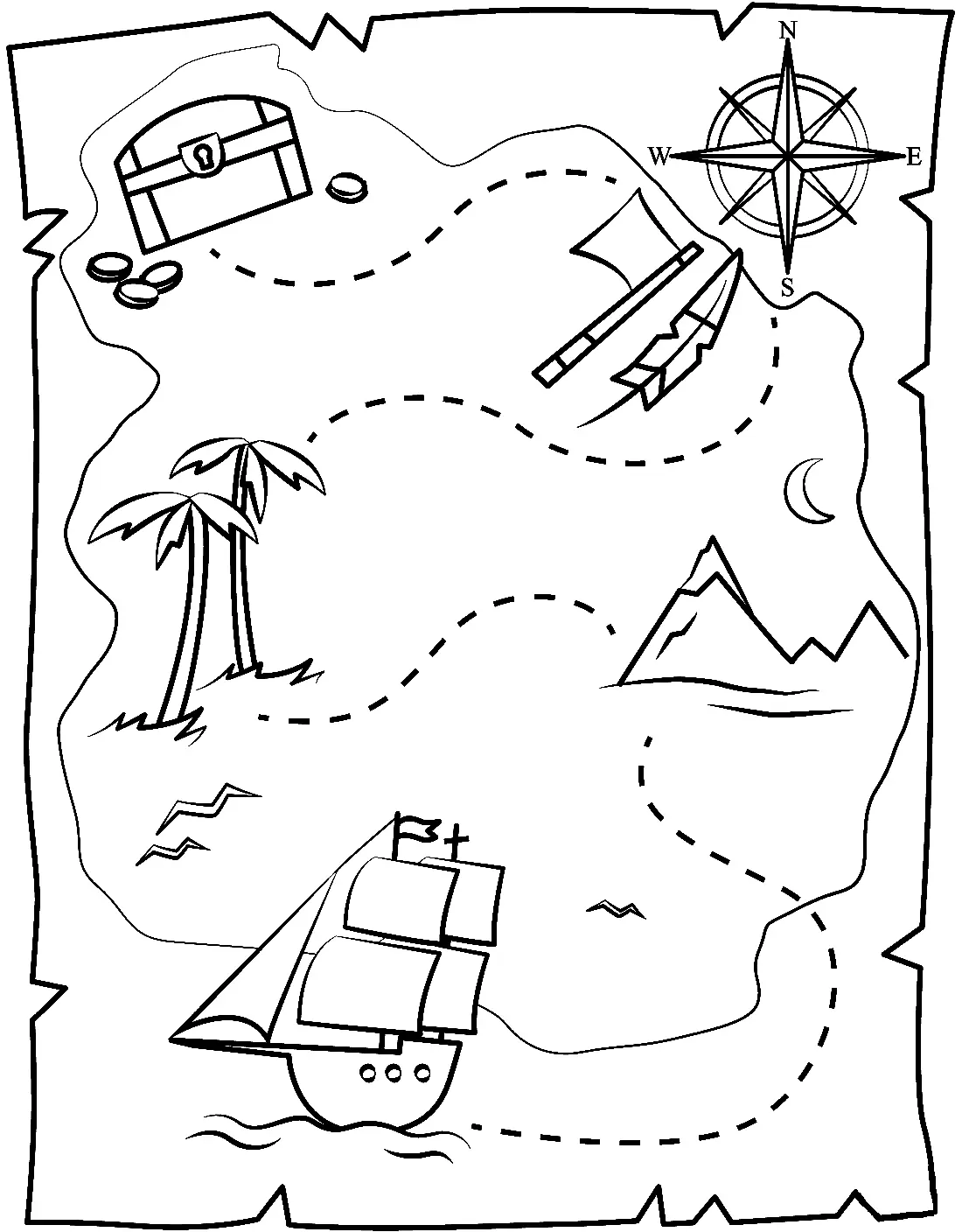 Pirate Coloring Pages 40