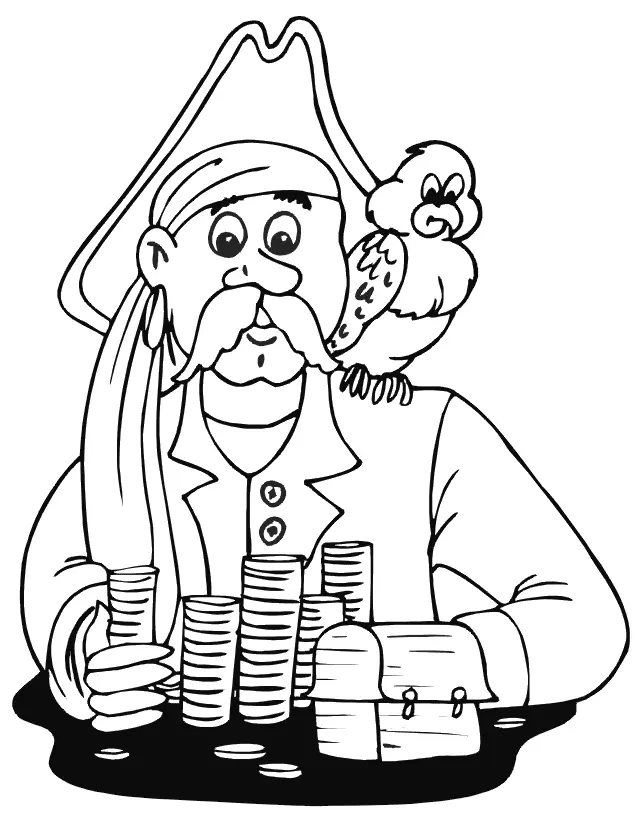 Pirate Coloring Pages 62