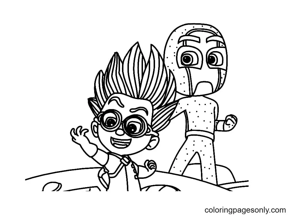 Desenhos de Pj Masks Para Colorir 117