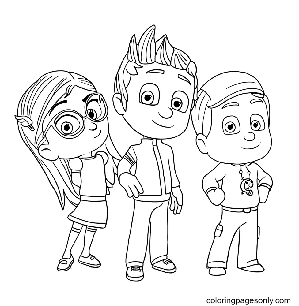 Pj Masks Para Colorear 20