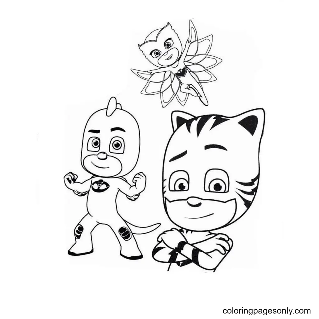 Pj Masks Para Colorear 26