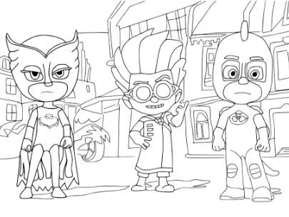 Pj Masks Para Colorear 45