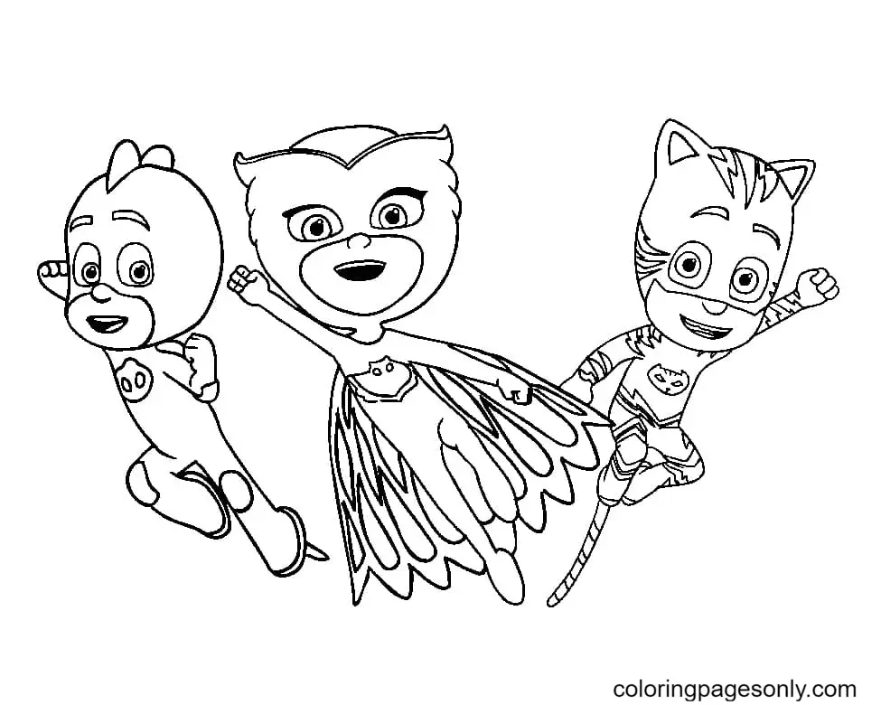 Pj Masks Para Colorear 66