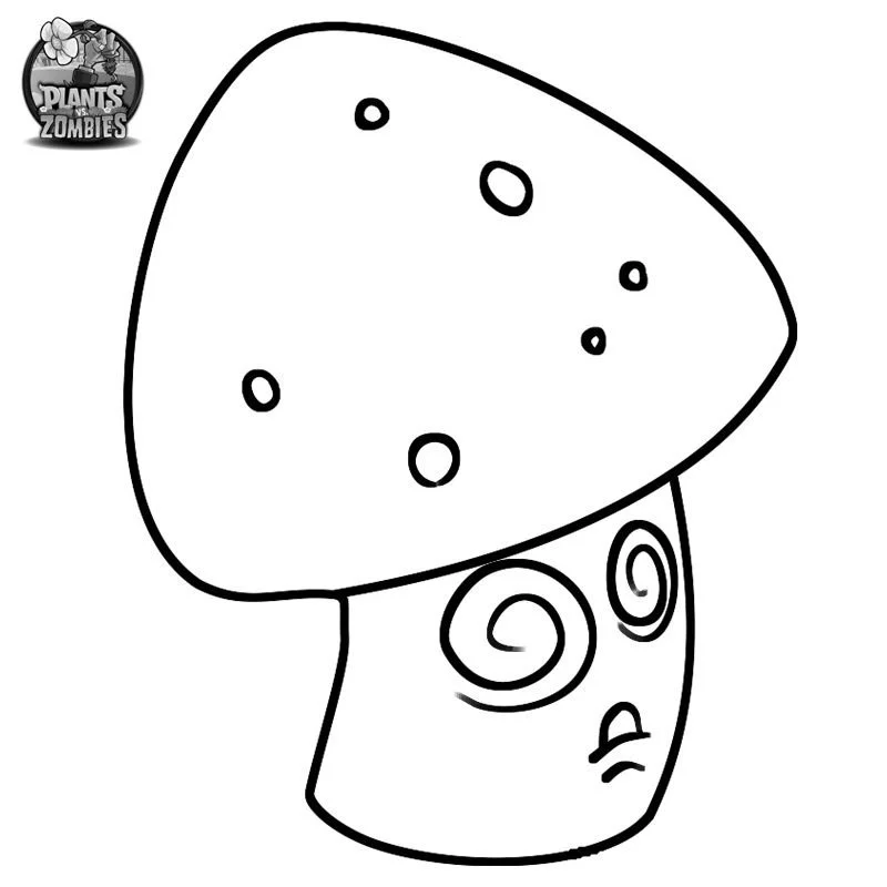 Plants vs Zombies Coloring Pages 16