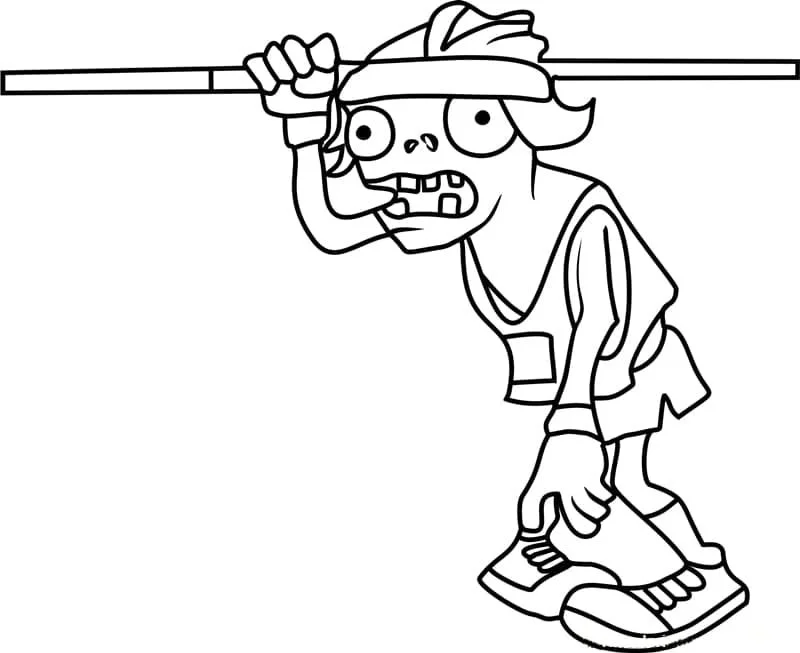Plants vs Zombies Coloring Pages 34