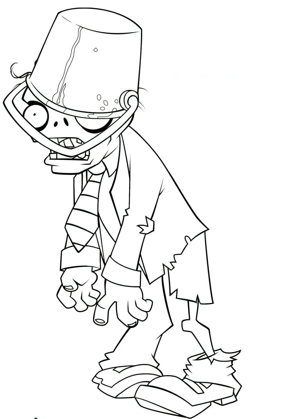 Desenhos de Plants Vs Zombies Para Colorir 49
