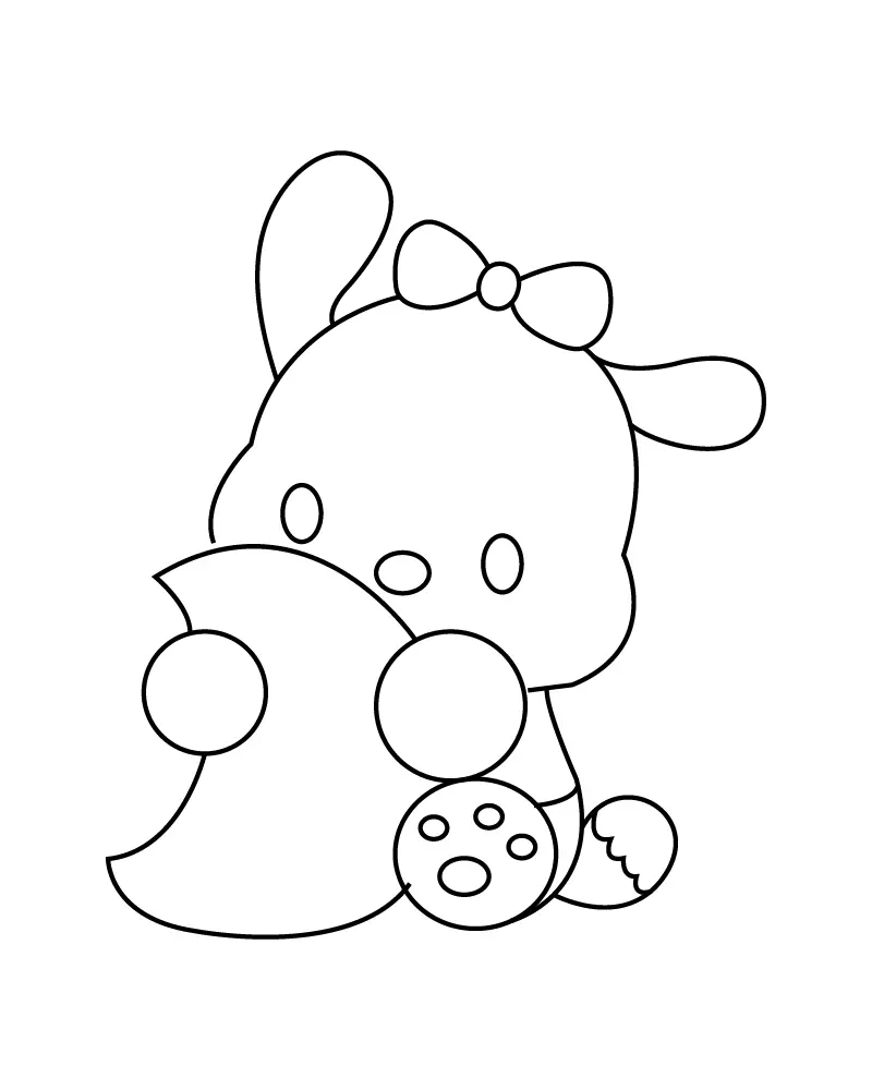 Pochamii Para Colorear 8
