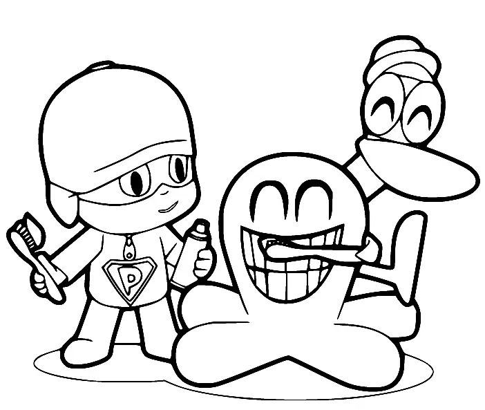 Pocoyo Ausmalbilder 11