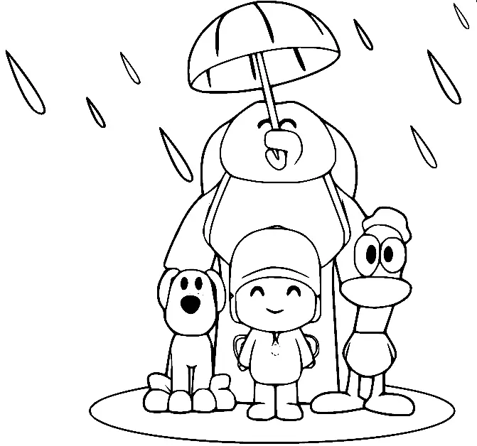 Pocoyo Ausmalbilder 23