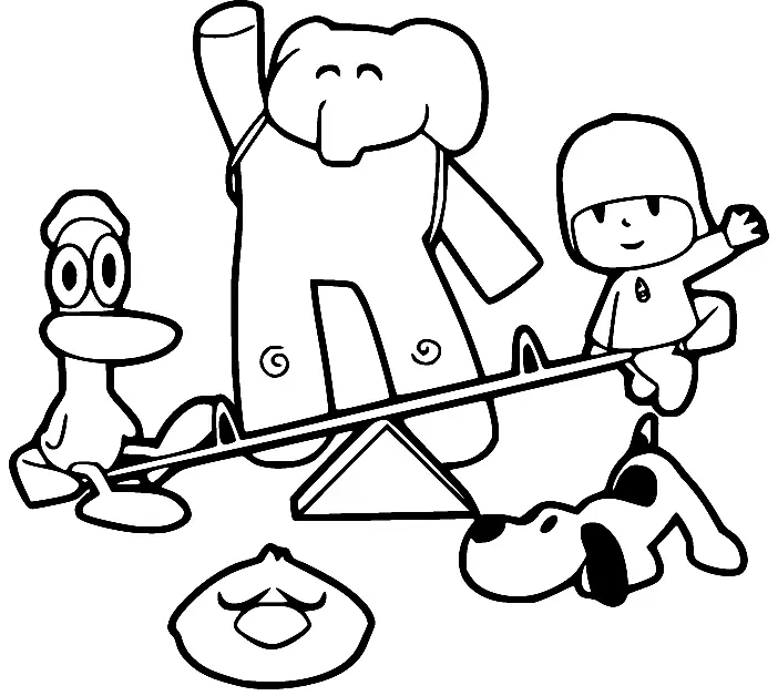 Pocoyo Ausmalbilder 25