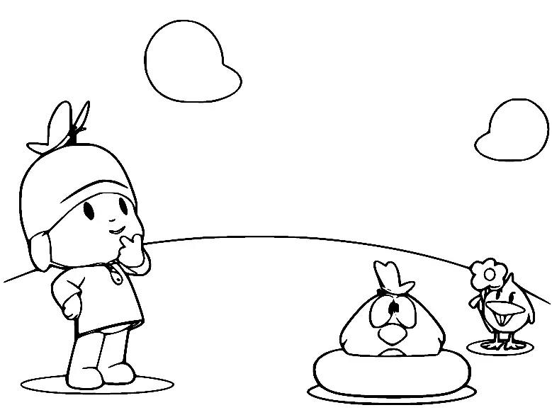 Pocoyo Ausmalbilder 29
