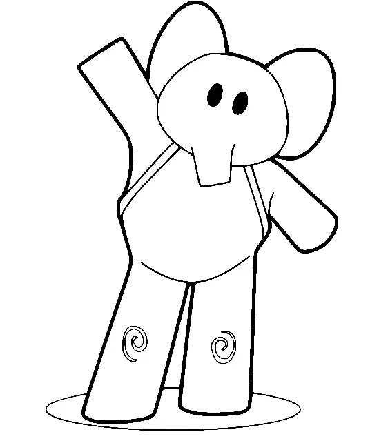 Pocoyo Coloring Pages 3