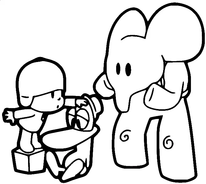 Pocoyo Ausmalbilder 39