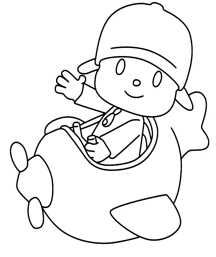 Pocoyo Ausmalbilder 48