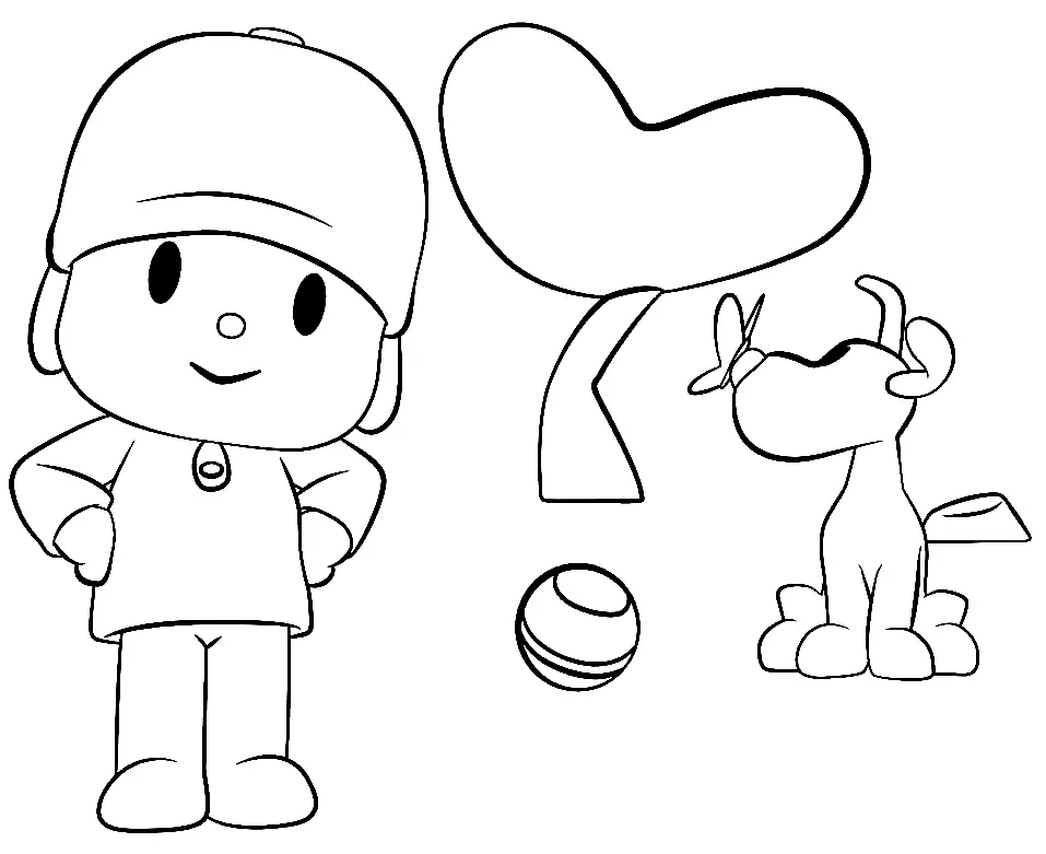 Desenhos de Pocoyo Para Colorir 52