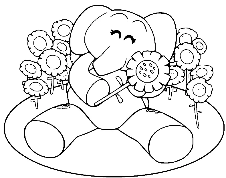 Pocoyo Ausmalbilder 54