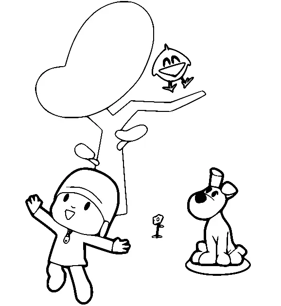 Pocoyo Ausmalbilder 63