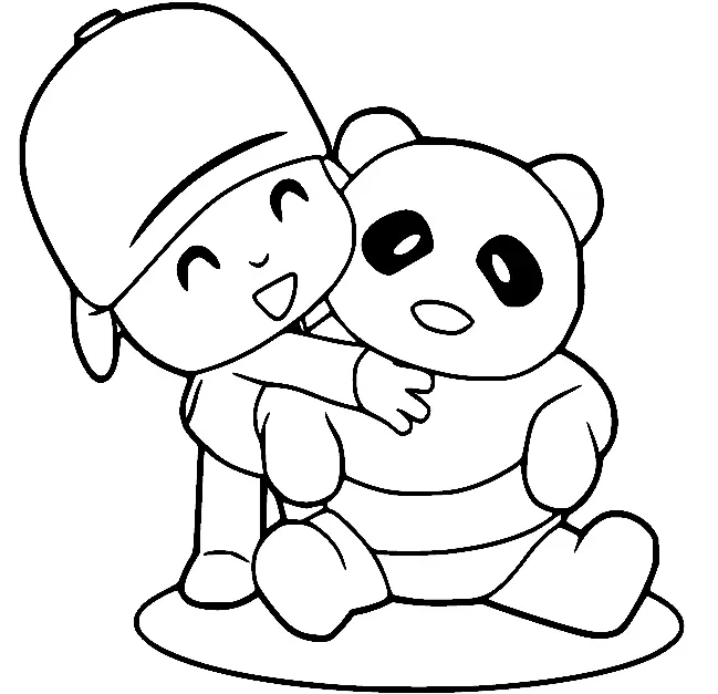 Pocoyo Ausmalbilder 64