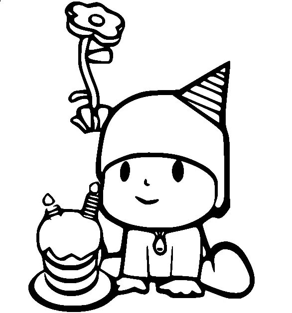 Pocoyo Ausmalbilder 7