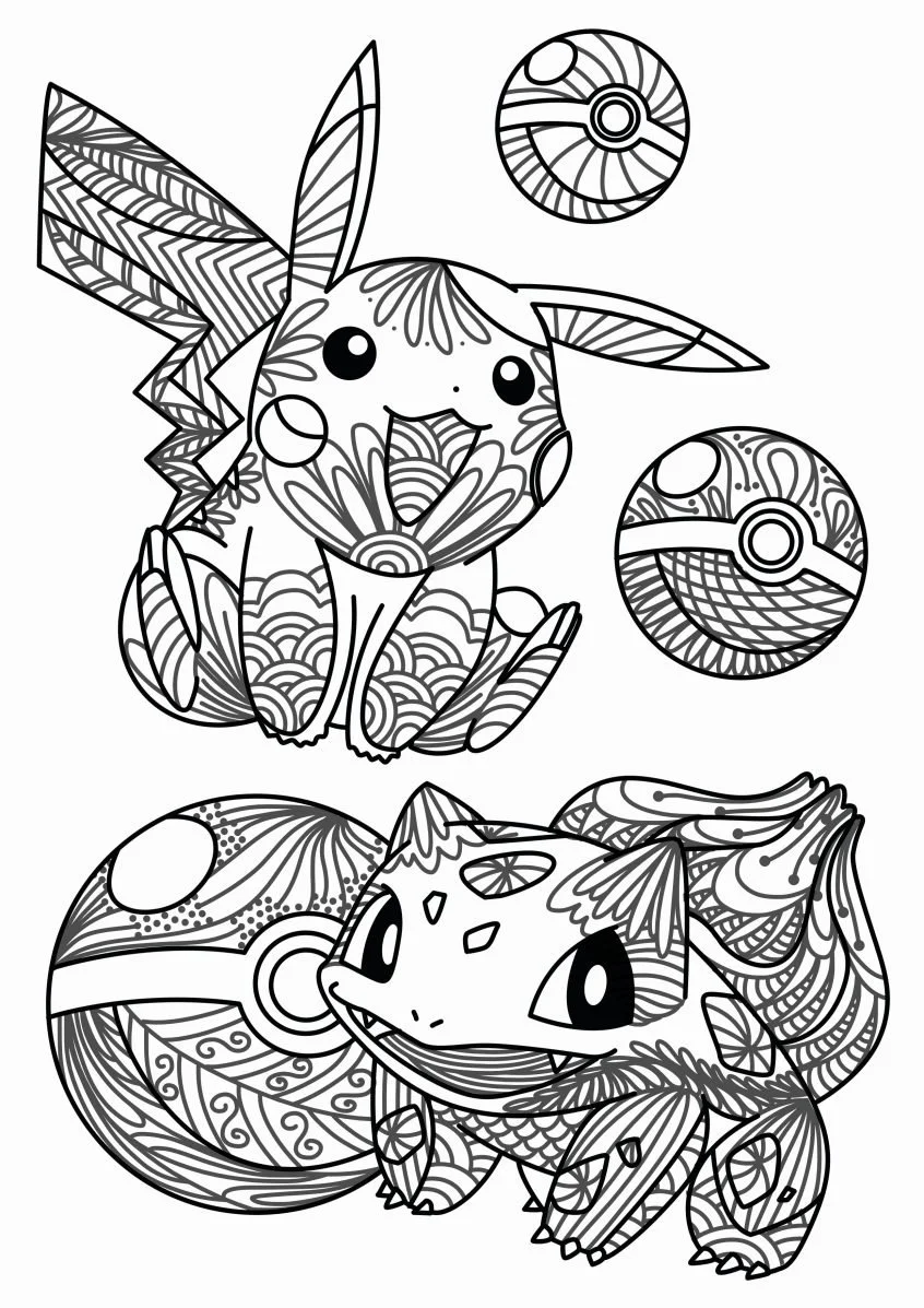 Pokeball Ausmalbilder 12