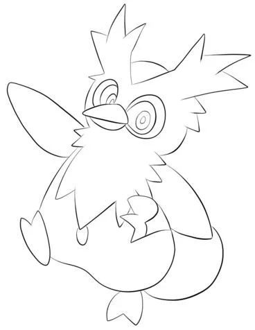 Desenhos de personagens Pokemon Para Colorir 114