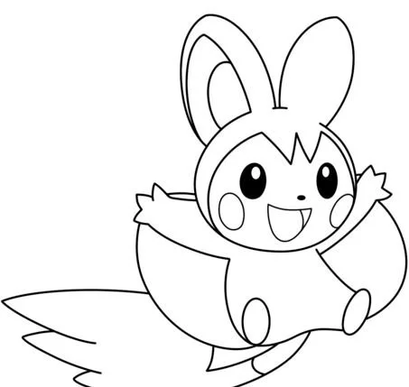 Desenhos de personagens Pokemon Para Colorir 164