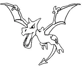 Desenhos de personagens Pokemon Para Colorir 175