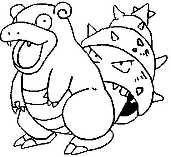 Pokemon Characters Coloring Pages 188