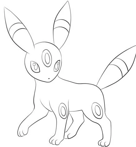 Desenhos de personagens Pokemon Para Colorir 225