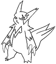 Desenhos de personagens Pokemon Para Colorir 236