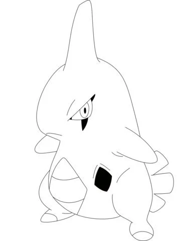 Desenhos de personagens Pokemon Para Colorir 278