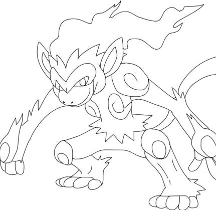 Desenhos de personagens Pokemon Para Colorir 281