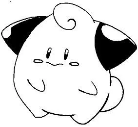 Desenhos de personagens Pokemon Para Colorir 308