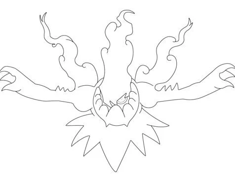 Desenhos de personagens Pokemon Para Colorir 317