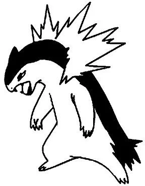 Desenhos de personagens Pokemon Para Colorir 52