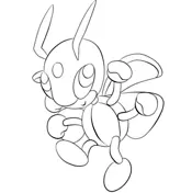 Desenhos de personagens Pokemon Para Colorir 80