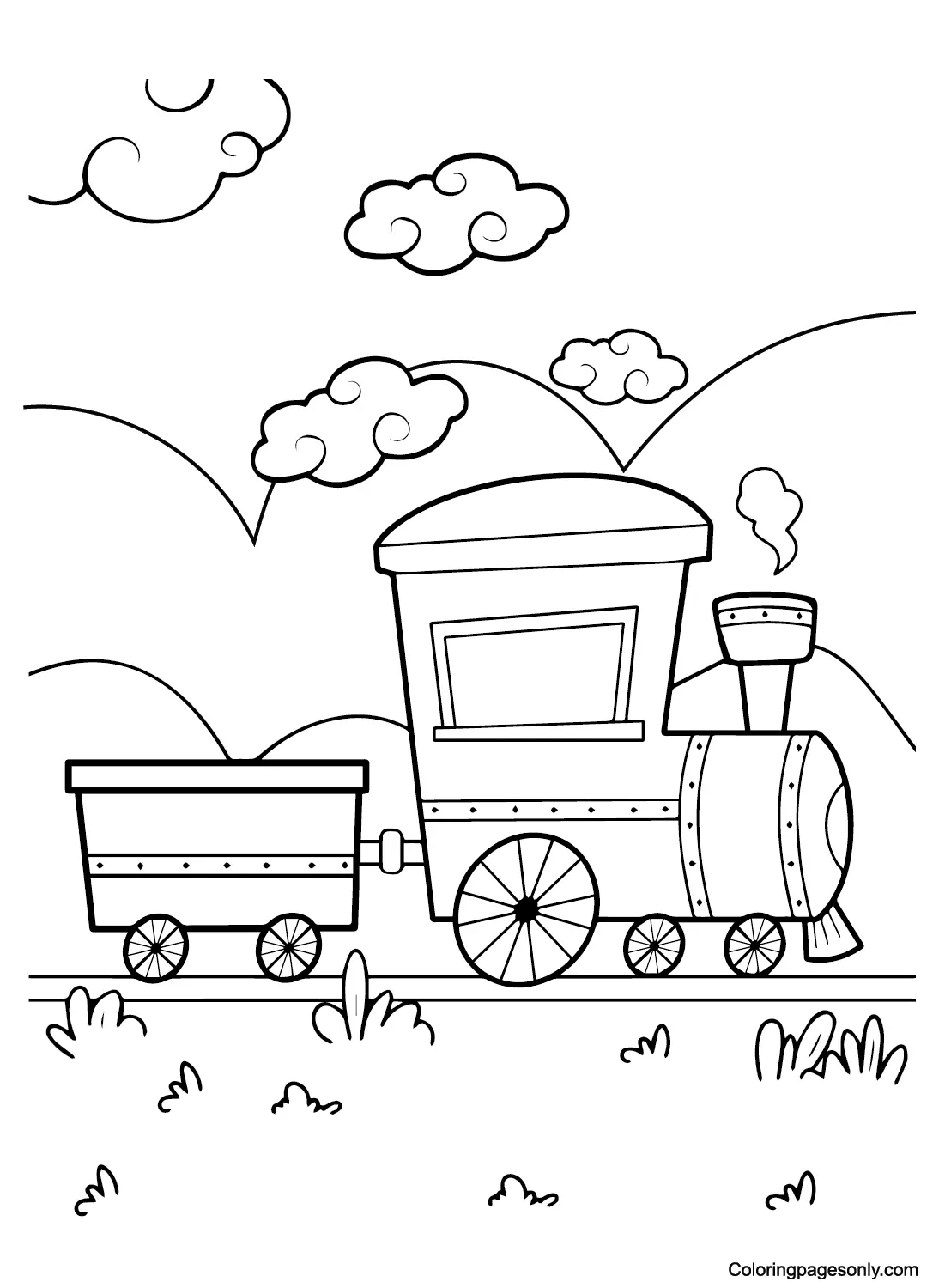 Polar Express Ausmalbilder