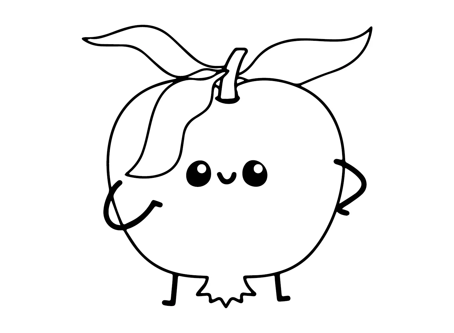 Pomegranate Coloring Pages 4