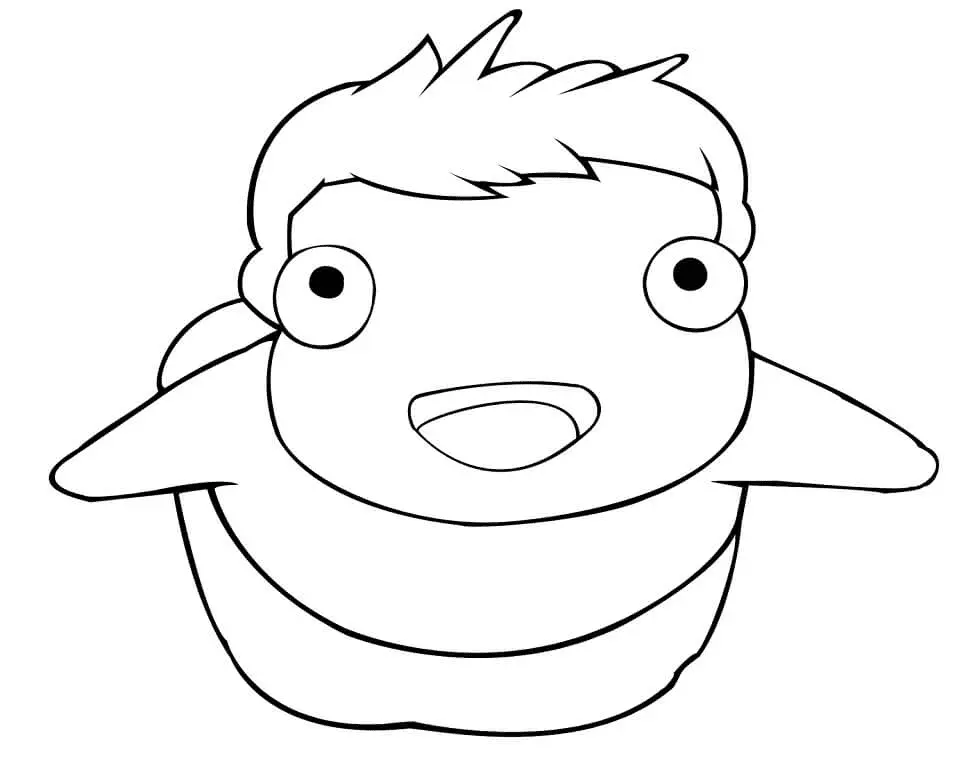 Ponyo Ausmalbilder 11