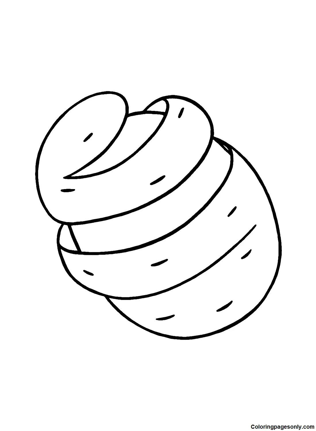 Potato Coloring Pages 21
