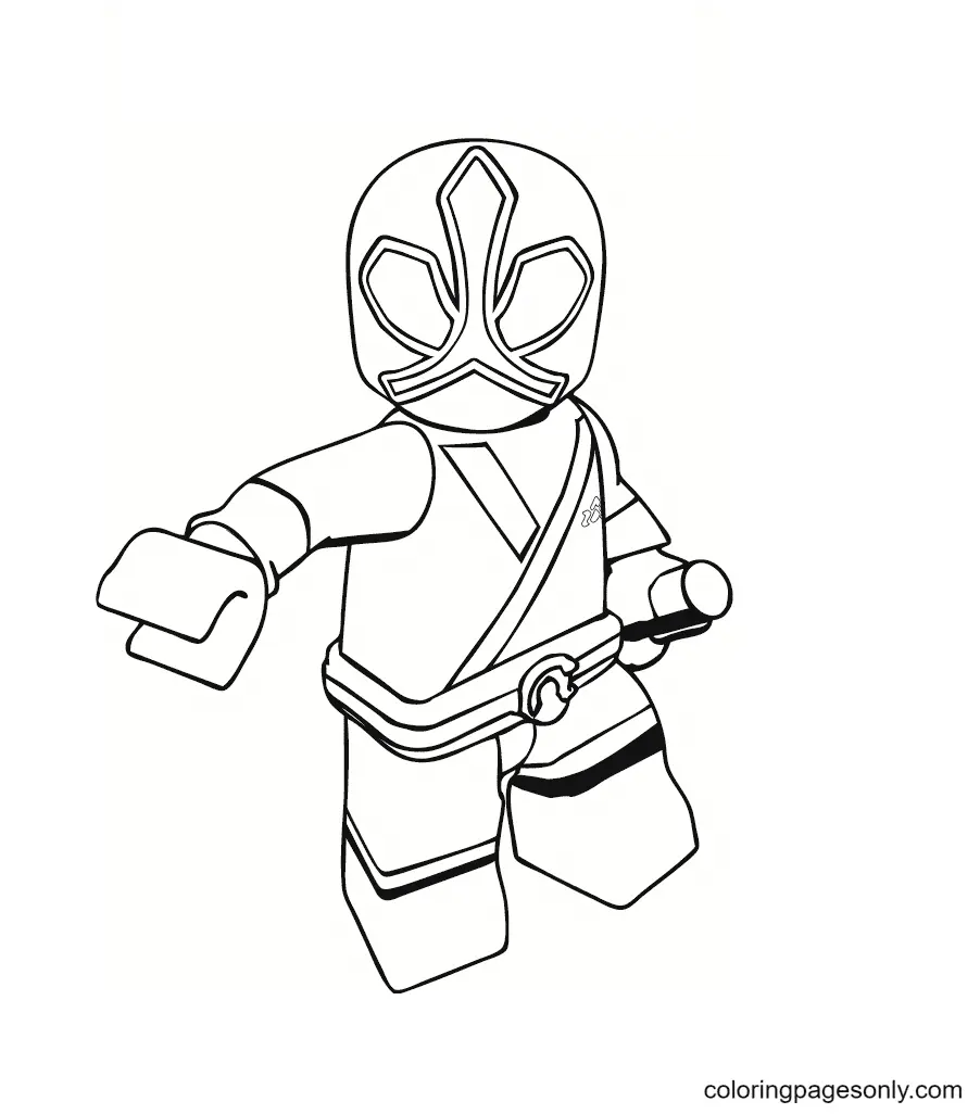 Power Rangers Coloring Pages 5