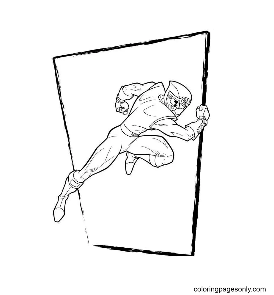 Desenhos de Power Rangers Para Colorir 61