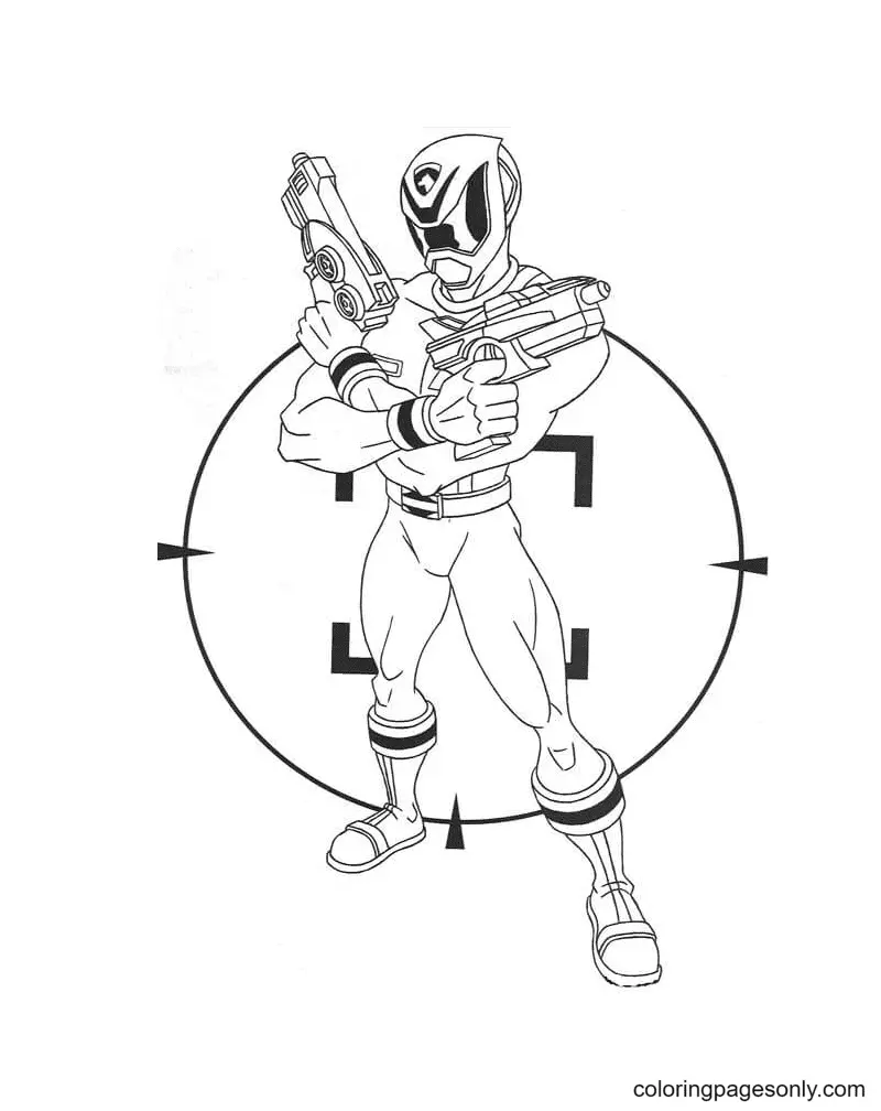 Desenhos de Power Rangers Para Colorir 70