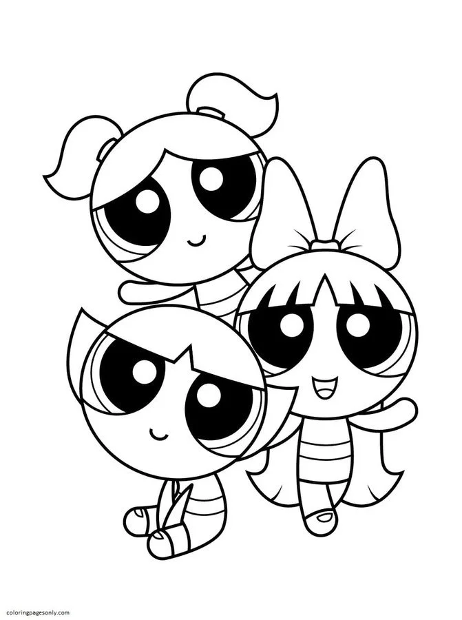 Powerpuff Girls Ausmalbilder 27