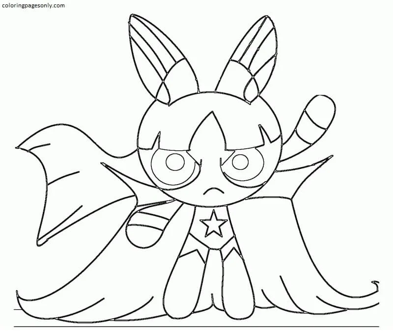 Powerpuff Girls Coloring Pages 32